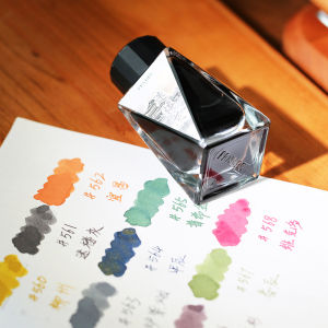 PENBBS Bút Mực Màu 9 Màu 30ML Mực Màu Viết Mực Nhuộm Không Carbon Bút Không Chặn Bút Nhúng Vẽ Tranh Đa Năng