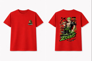 BSA Baju Kaos Anak Distro Laki-Laki Umur 6-16 Tahun Series Anime Gojo Satoru Jujutkaisen Bahan Katun