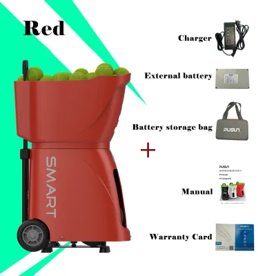 【New arrivals】Pusun PT-Smart Portable Intelligent Automatic Tennis Ball Machine APP Remote Control
