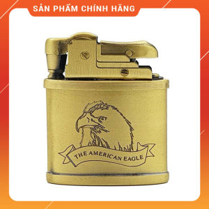 Hộp Quẹt Bật Lửa Xăng Đá G.Horse Họa Tiết Hình Đại Bàng Đẹp Độc Lạ - Dùng Xăng Bấc Đá Cao Cấp