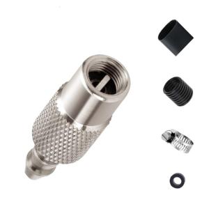 6.5mm Air Line Hose Compressor Fitting Connector MetalNozzle for Pneumatic Tools Quick Release Connector