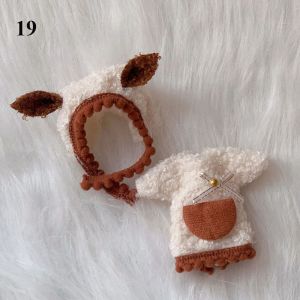 WAPKTY 1 / 12Bjd Molly Body For Ob11 Gsc Obitsu 11 Ob11 Trang phục búp bê xinh đẹp Bộ đồ cho búp bê hình thú Quần áo búp bê Váy búp bê 16 ~ 17cm