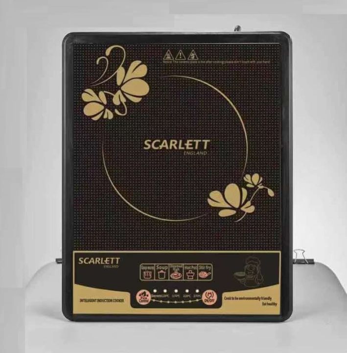 Portable Induction Cooker Electric Stove With BuiltIn Automatic Pan