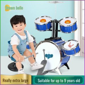 Drum Group Combination Drum Toys Oversized Shelf Drum Cultivate a Sense of Fun Multifunction