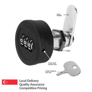Clear View HDB Letterbox Lock | Local Warranty | Included 6 x Lock Tongue Szie