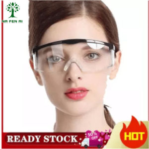 NFA แว่นตาตัดหญ้า แว่นตานิรภัย แว่นตากันลม แว่นตากันสะเก็ด เลนส์ใส(คละสี)แว่นตาป้องกันไวรัส แว่นตาใช้สำหรับป้องกันฝุ่นละออง แว่นตานิรภัย เล่นส์ใส คุณภาพสูง ทนทาน น้ำหนักเบา มองเห็นได้คมชัด