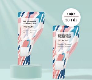 Túi Đựng Sữa Bột YUZHICONG 1 Bịch 30 Túi 50g Tương Đương 300ml Túi Đựng Sữa Công Thức Tiện Lợi