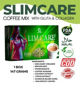 Slimcare Coffee with Herbal Extract Glutathione and Collagen Slimming Detox Organic Coffee Pure Slim
