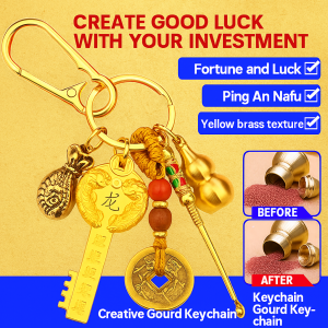 Key Chain Unique Personality Collection Value Keychain Positive Energy Cultural Flavor Sophistication