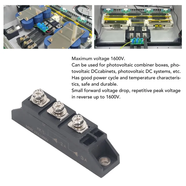 Diode Rectifier Module 2 in 1 Out 1600V Full Compression Structure ...