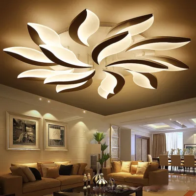 HEIKESZ Post-Modern Simple LED Ceiling Light Personality Creative Living Room Lamps Atmosphere Master Bedroom Study Lamp Dining Room Lighting Warm Room Lamps Light Chandelier for Living Chandelier Bedroom Chandelier Lights Room Lighting Ceiling