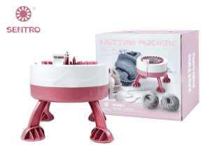 SG SENTRO DIY knitting machine 48pins/24 pins star cylinder knitting wool machine Manual semi-automatic home Crochet knitting sweaters machine