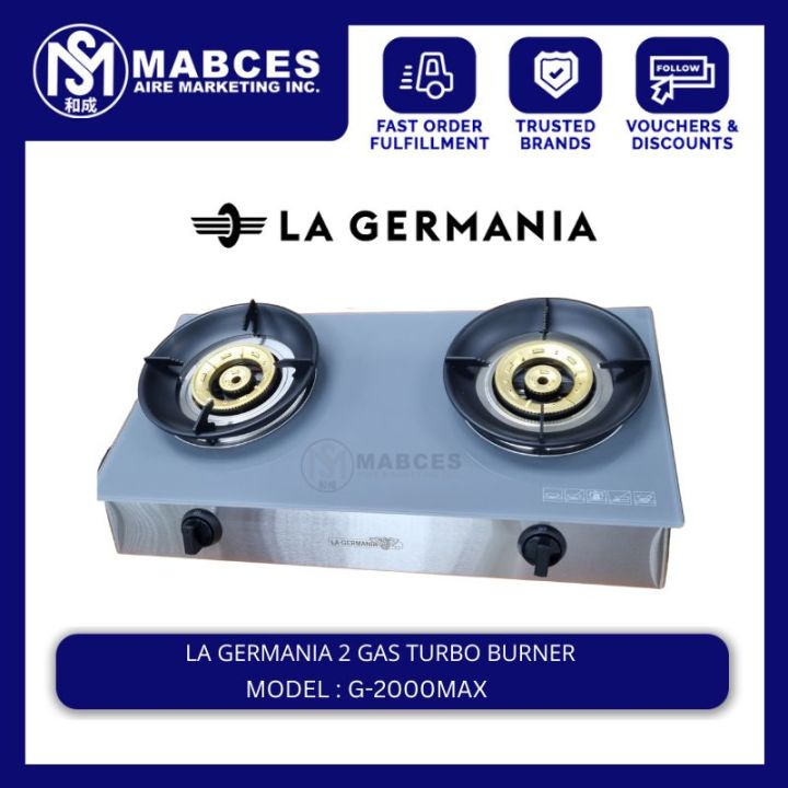 La germania gas stove 2 burner best sale