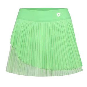 Popular Women Pleated Tennis Skirt with Pockets High Quality Athletic Culottes High Waisted Golf Skorts Workout Running Skirts Pretty Green Skorts