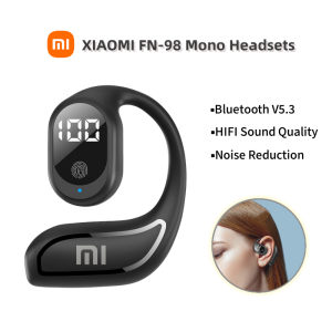 ♥Limit Free Shipping♥ XIAOMI New Earphone Bluetooth Earphone Open Earless Single Ear Call Sport External Sound Wireless Business Comfort