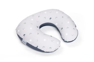 Doomoo Softy: Organic Cotton Small Multi-functional Pregnancy Cushion (Nursing Pillow Infant Lounger) (Designed in Belgium)