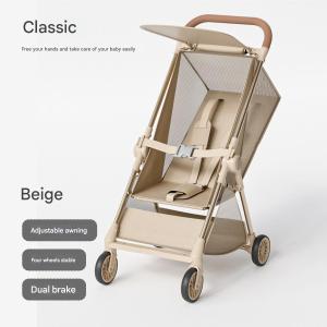 Baby Stroller For Travel With Seat Belt Can Lie Down Baby Sleep In Can Bring On Plane 婴儿手推车嬰兒手推車
