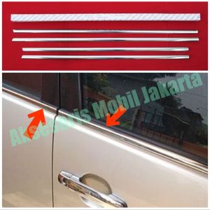 List Kaca Samping Chrome Mobil Rush Terios 2007-2017 / Side Window Trim Chrome Terios Rush Lama