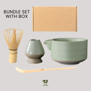 Simply Matcha Matcha Bowl Spout Gift Bundle Set