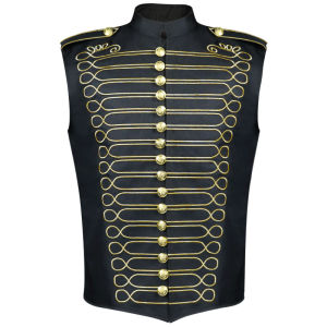 Halloween wish AliExpress Medieval Mens Clothing Retro Gothic Steampunk Drummer Costume In Stock For Stage Performance
