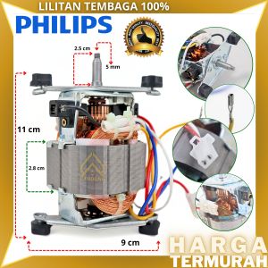 DINAMO BLENDER PHILIP HR 2115/ 2116/ 2061/ 2071 | MOTOR BLENDER PHILIPS | DINAMO MOTOR BLENDER PHILIP - ASWIN