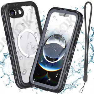 Redpepper Summer Swim/Dive 360 Fully Sealed IP68 Waterproof/Shockproof/MagSafe Phone Case For iPhone 16E 17E 16 15 14 Plus 13 12 Pro Max