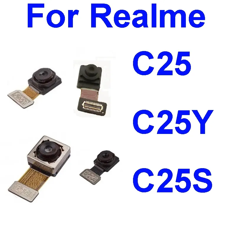 Front Back Rear Camera For OPPO Realme C25 C25S C25Y Main Camera