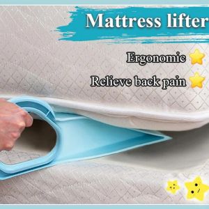 Wedge Elevator Bed Maker Kit Bed Making Mattress Lifting Easy To Use Mattress Lifter Mattress Lifter Laying Bed Sheet Ergonomic Bed Making & Lifting Handy Tool Alleviate Back Pain Heavy Duty Plastic Bed Moving Tool Labor-Saving