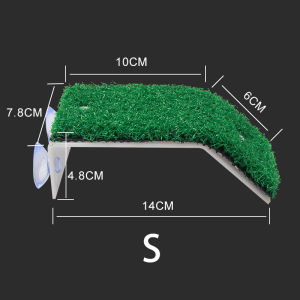 Turtle Rest Platform Floating Reptile Basking Terrace S M L Aquarium Moss Prevention