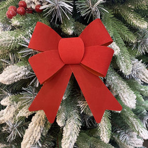 Pendant Flocking Reuse Christmas Tree Decoration Highlight Decoration Festive Atmosphere Soft