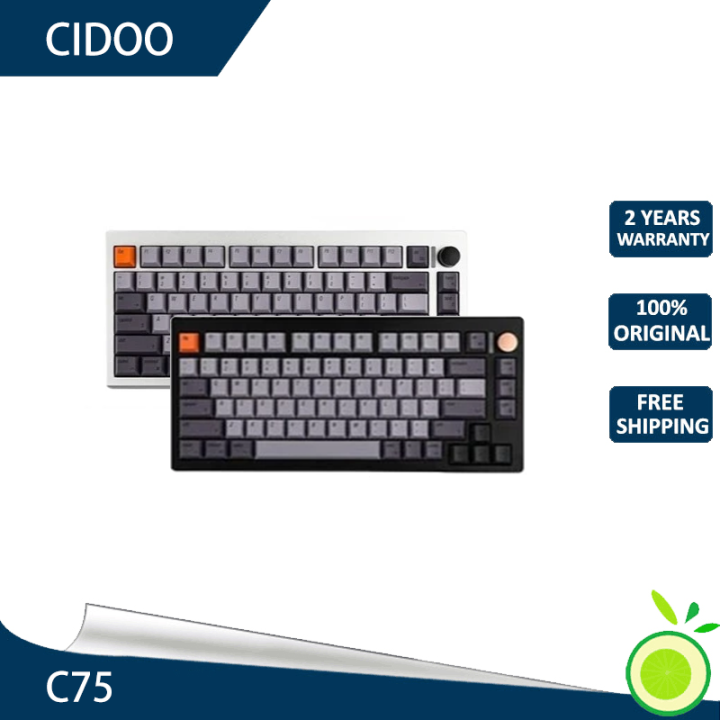 CIDOO C75 wired Magnetic switch mechanical keyboard aluminum alloy ...
