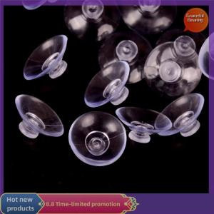 Graceful 50Pcs New Clear Transparent Hanger Room Kitchen Bathroom Suction Cup Sucker 20mm