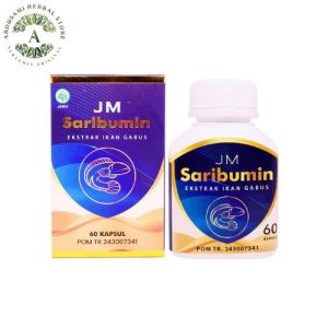 Kapsul Ekstrak Ikan Gabus Saribumin Asli Mengeringkan Luka Pasca Operasi