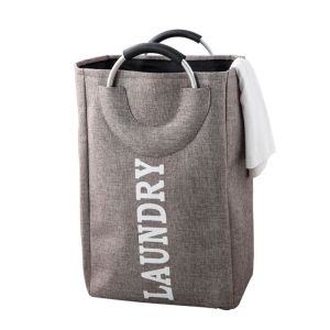 Cotton And Linen Large Capacity Dirty Clothes Basket Thickened Eva Foldable Storage Bucket Clothes Toys Blankets Storage Bag