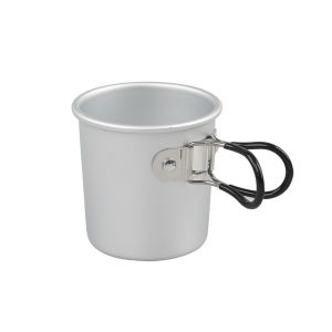 HCHC MALL Chống gỉ Cốc cắm trại gấp gọn 150 ML Có thể tái sử dụng Cốc hợp kim nhôm Tách trà Chống rơi Cốc cà phê Cắm trại