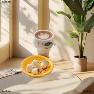 [COD] Yaokeqi 1 Set Electric Coffee Machine Accessories Toys 1 6 Dollhouse Miniature Kitchen Baking Scene Mini Simulation Capsule Coffee Model