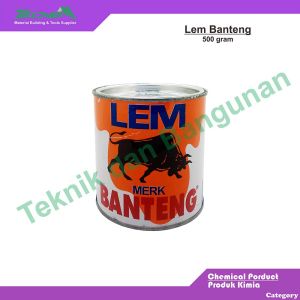 Lem Banteng Kuning Kaleng 500 gram