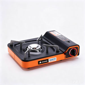 NEW 2 IN 1 Original Portable Butane Gas Stove With Box Mini Camping Outdoor Picnic Barbecue High Power