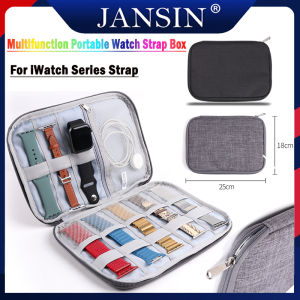 Watch Organizer Box Watchband Storage Case for Apple Watch Band Box Pouch Watch Strap Organizer Holder Bag Durable