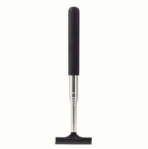 Car Side Mirror Wiper Squeegee Mini Size Retractable Glass Cleaning Tool 100cm Rubber Adjustable Rain Remover Windshield DIY Portable Handle Table Wipes Car Wash Dashboard Long Handle 1pc/set