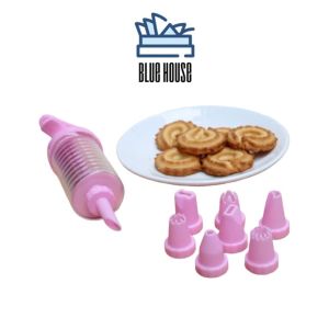 Cetakan Adonan Kue Krim Roti Set 8 Nozzle Baking Accessories