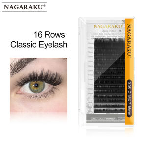 NAGARAKU  Length 7-15mm Mixed In One Tray Eyelash Extension Individual  False eyelashes Soft and Natural
