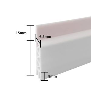 【Lowest Price】Door Bottom Sealing Strip Glued Under The Door Silicone Strip Windproof Strip Rubber Strip Door Stop Sealing Noise Prevention Insect