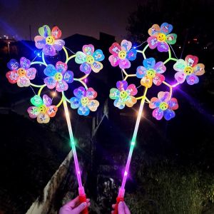 Stick Tongkat LED Kincir Angin / Windmill DIY LED/ pawai ( Mainan anak / Kado Ulang Tahun )