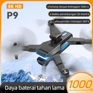P9 Drone kamera jarak jauh dual camera drone