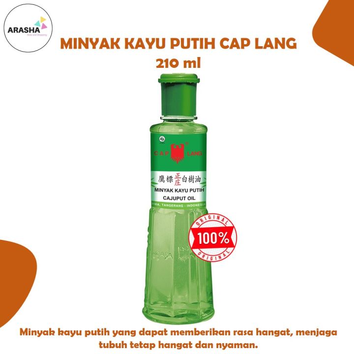 Minyak Kayu Putih Cap Lang 210 Ml Lazada Indonesia