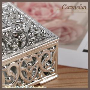 [Carmelun] Plastic Treasure Trinket Box Square Candy Box Treasure Chest Wedding Favor Box