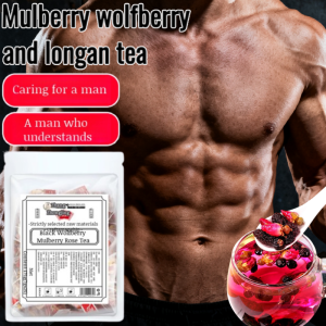 Mulberry Goji Berry Rose Tea Longan And Red Dates Health Tea Bag Pure Natural Nourishing Health Tea Bags 桑葚枸杞玫瑰养生茶