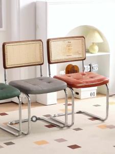 Nordic Style Rattan Back Chair: A Comfortable & Durable Seating Solution