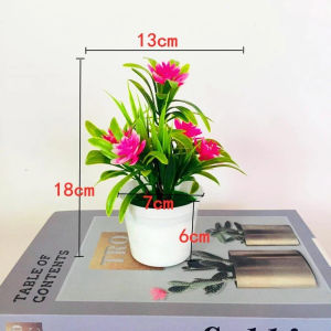 1pcs Simulation Potted Plant Green Plant Home Decoration High Quality Artificial Potted Plants